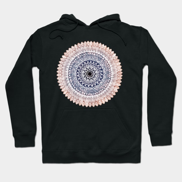 Blue mandala scrub Hoodie by SamridhiVerma18